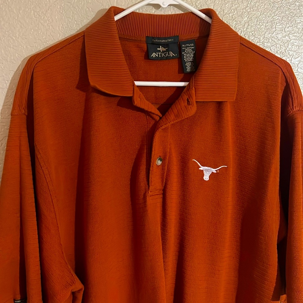 New Antigua longhorns shirt